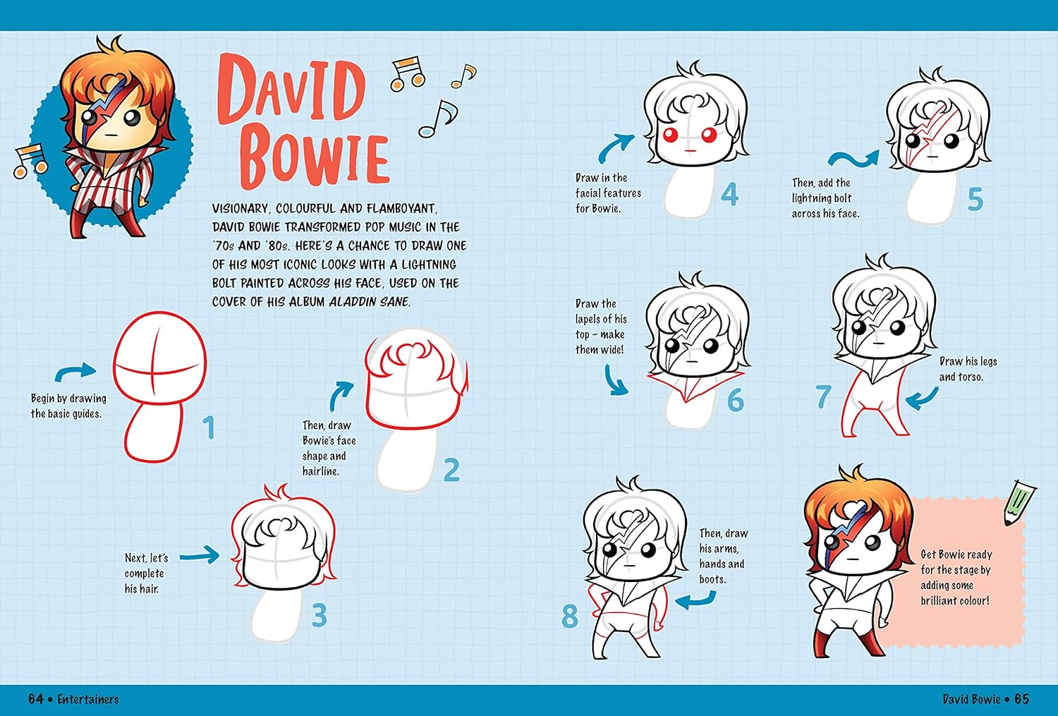 How to Draw Cute Heroes: Step-by-step instructions for 50 icons!