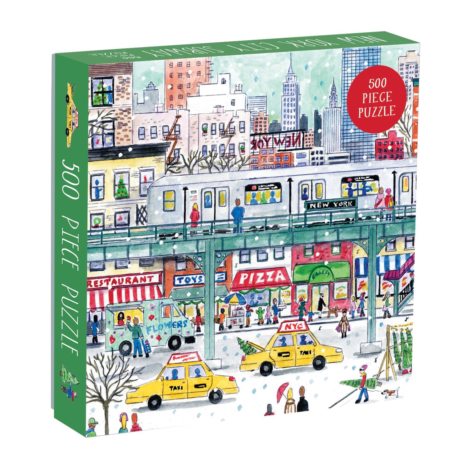 Michael Storrings New York City Subway 500 Piece Puzzle (Puzzles)