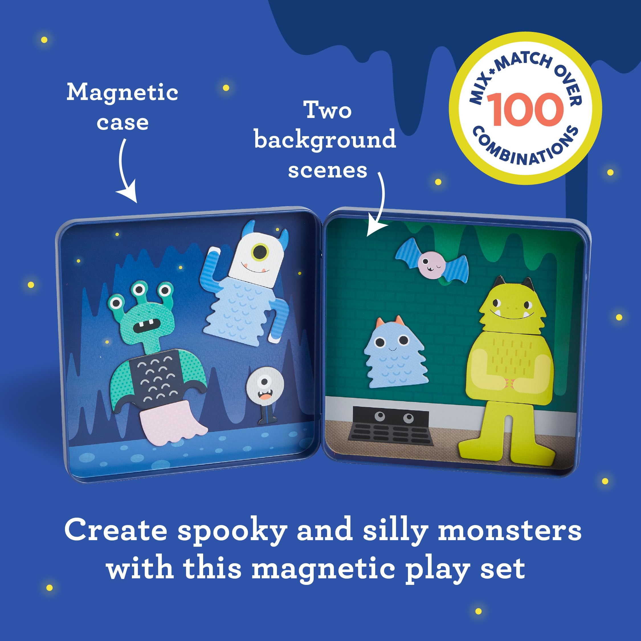 Mix and Match Monsters Magnetic Play Set