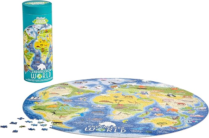 Endangered World Jigsaw Puzzle, Multicoloured