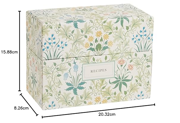 William Morris Recipe Box