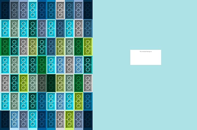 LEGO® Brick Notebook: (Blank Journal for LEGO® Lovers, Notebook of LEGO® Pieces to Organize Your Thoughts)