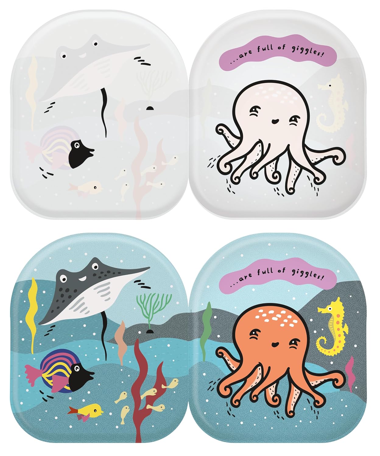 Octopus & Friends: Watch me change colour in water!