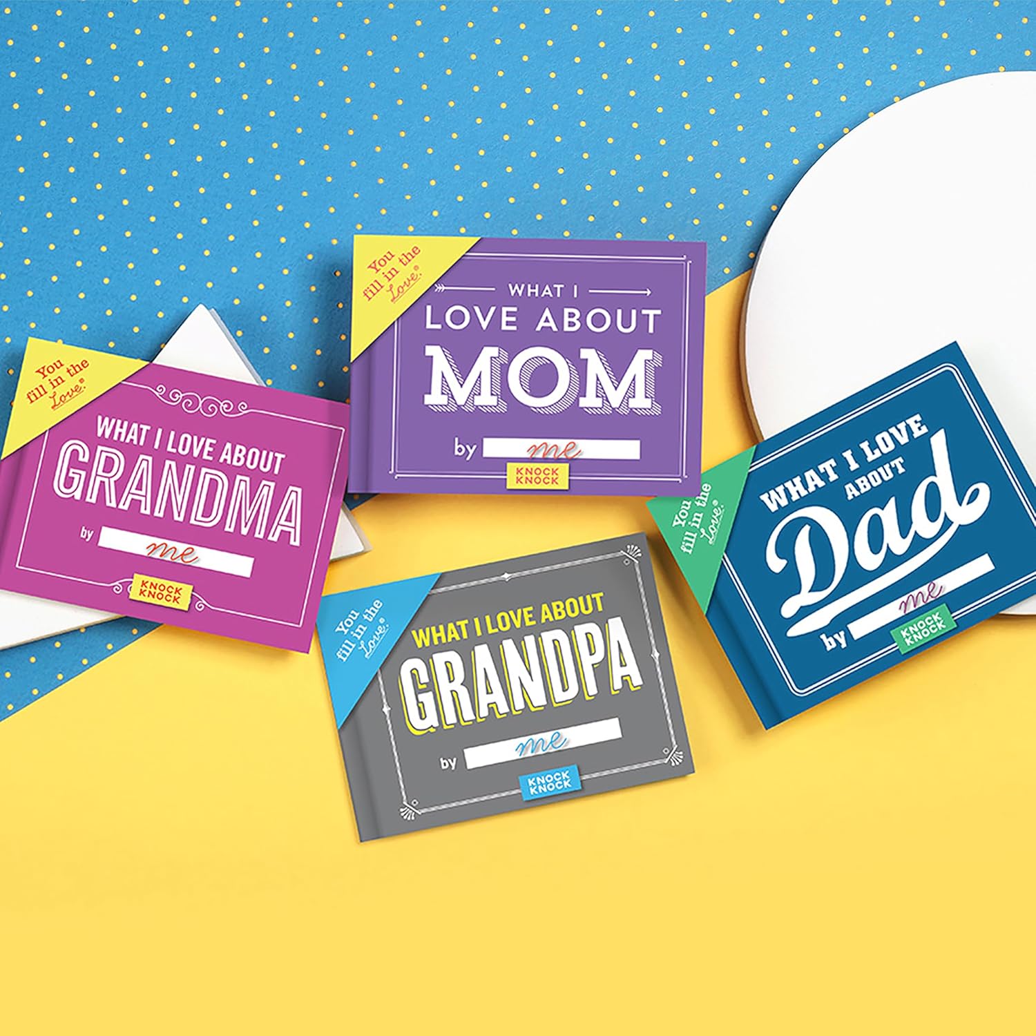 What I Love about Mom Fill in the Love Book Fill-in-the-Blank Gift Journal