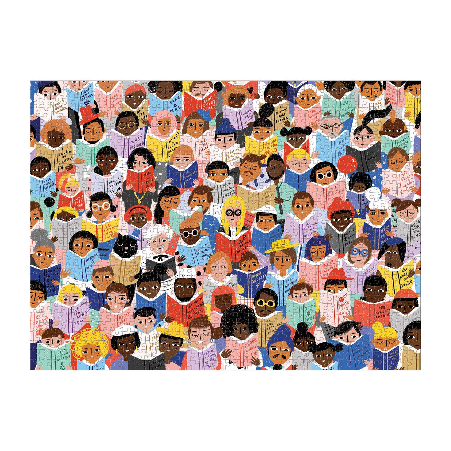 Book Club 1000 Piece Puzzle in a Square Box