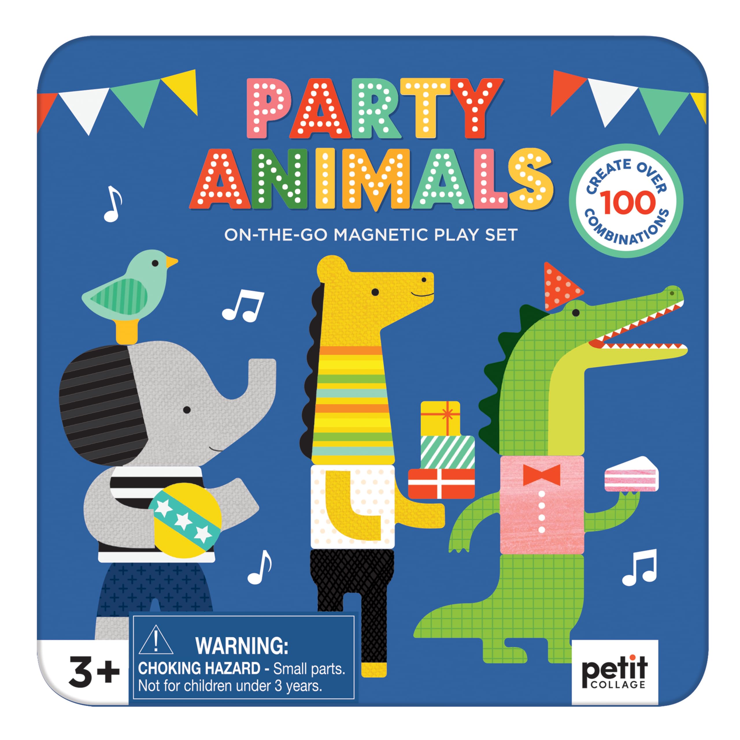 Party Animals On-the-Go Magnetic Play Set