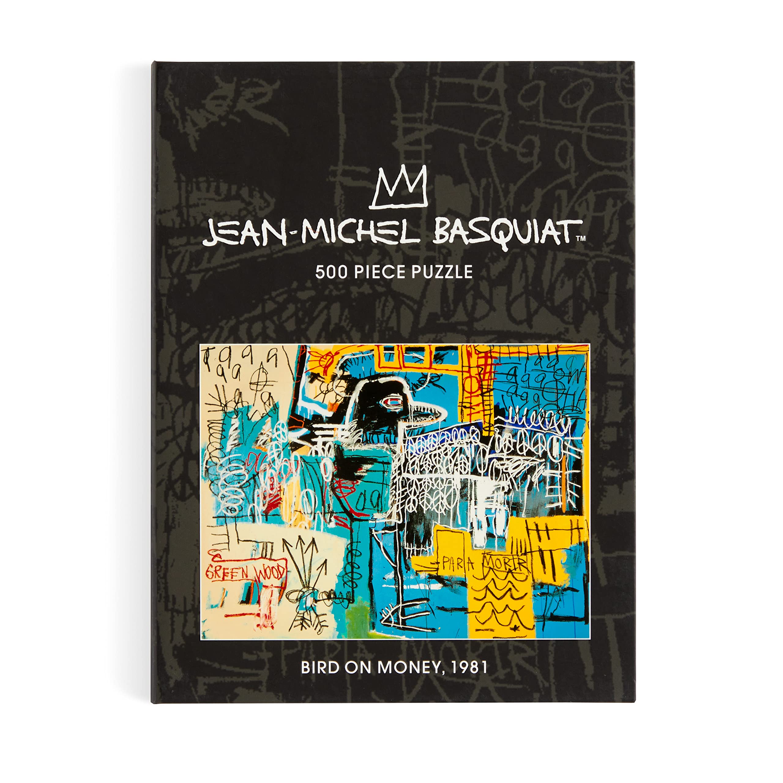 Basquiat Bird on Money 500 Piece Book Puzzle