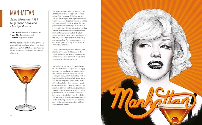 Cocktails of the Movies: An Illustrated Guide: An Illustrated Guide to Cinematic Mixology New Expanded Edition