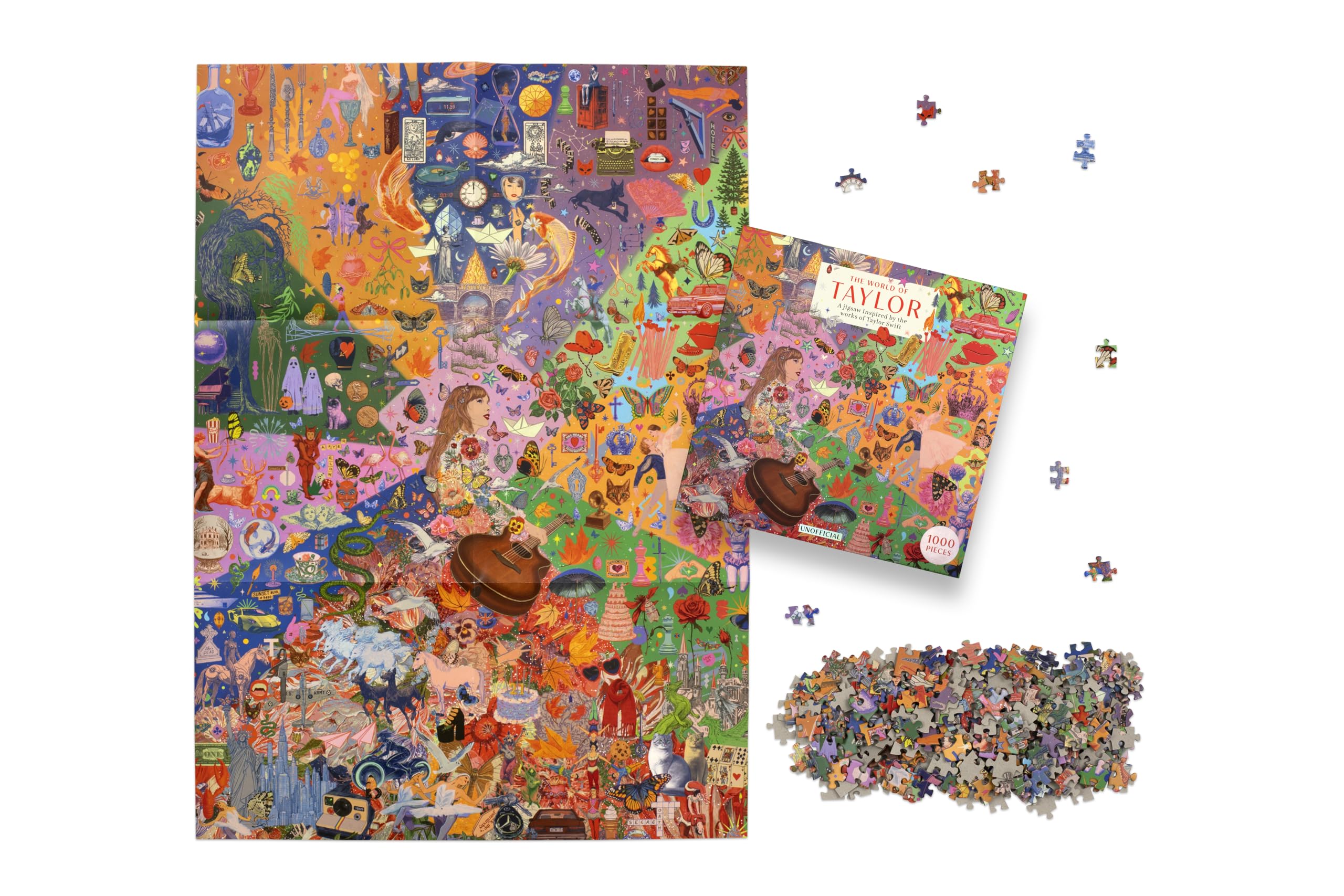 The World of Taylor an Unofficial 1000-piece Jigsaw Puzzle: Inspired by the Works of Taylor Swift (1)