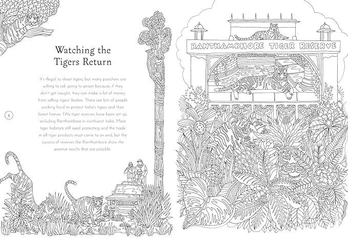 Return of the Wild Colouring Book