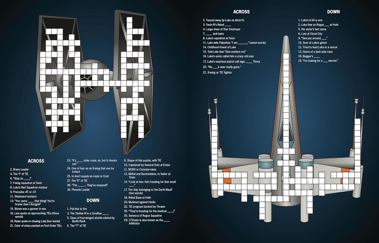 Star Wars Crossword Puzzle