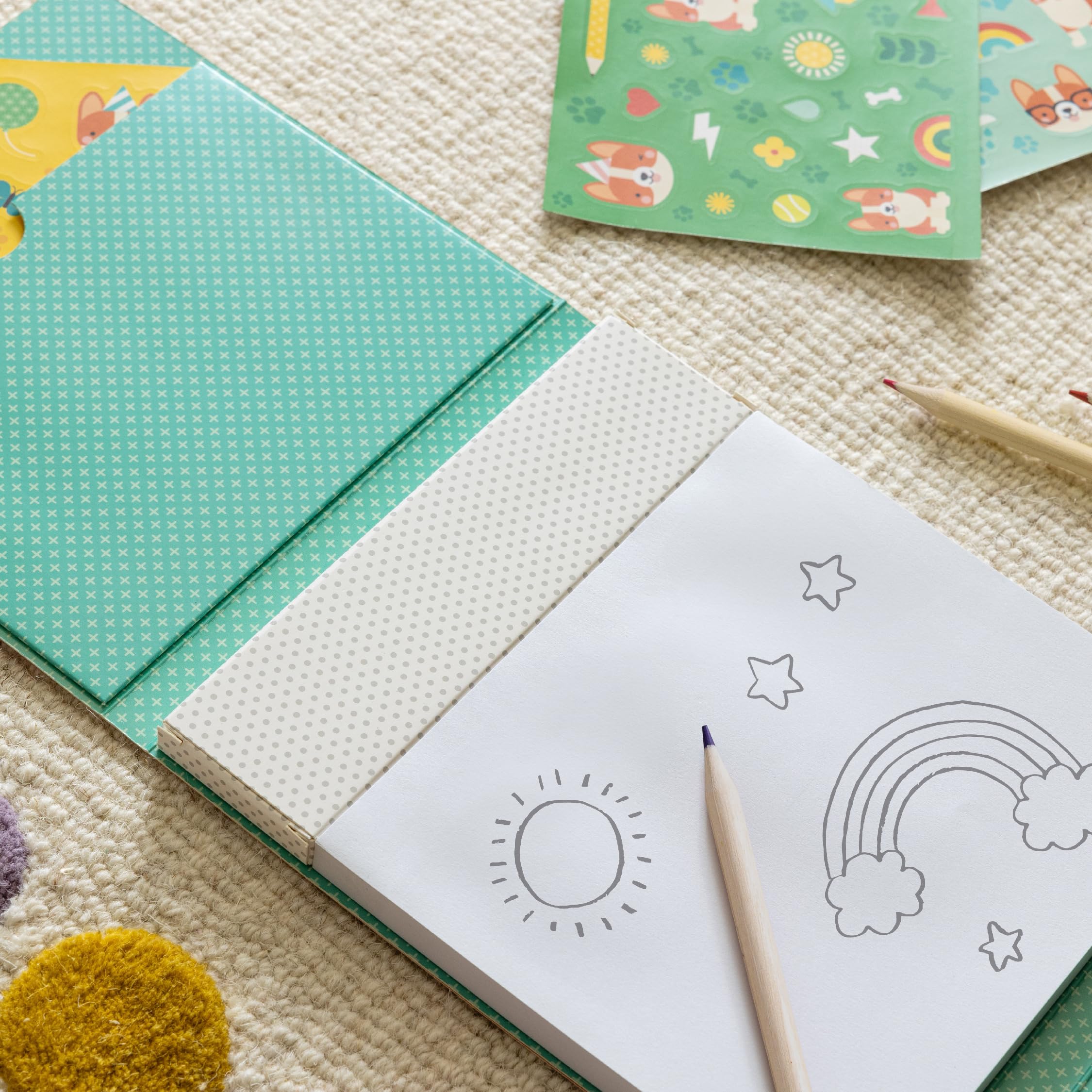 Carry-Along Corgi Sketch Kit