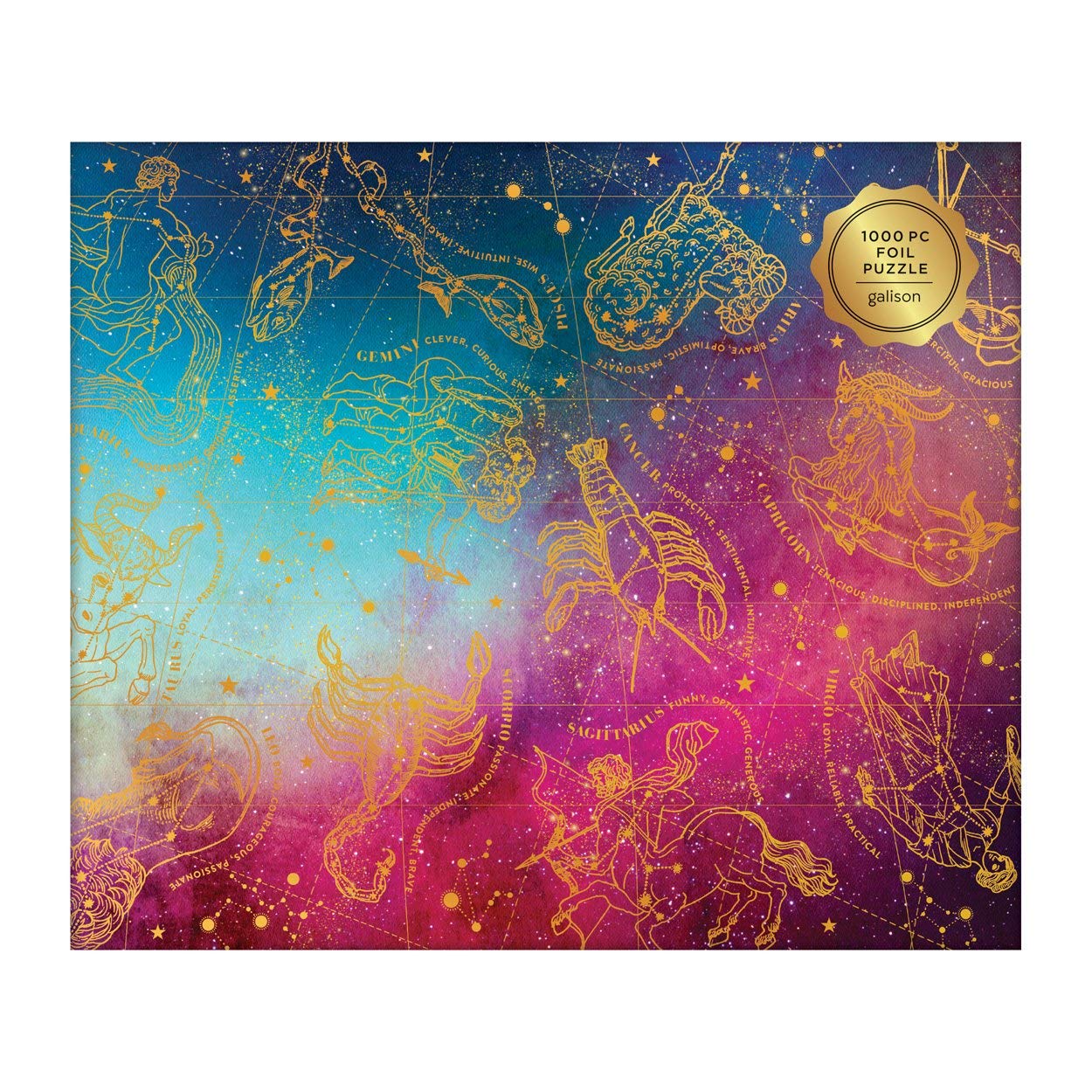 Astrology 1000 Piece Foil Puzzle