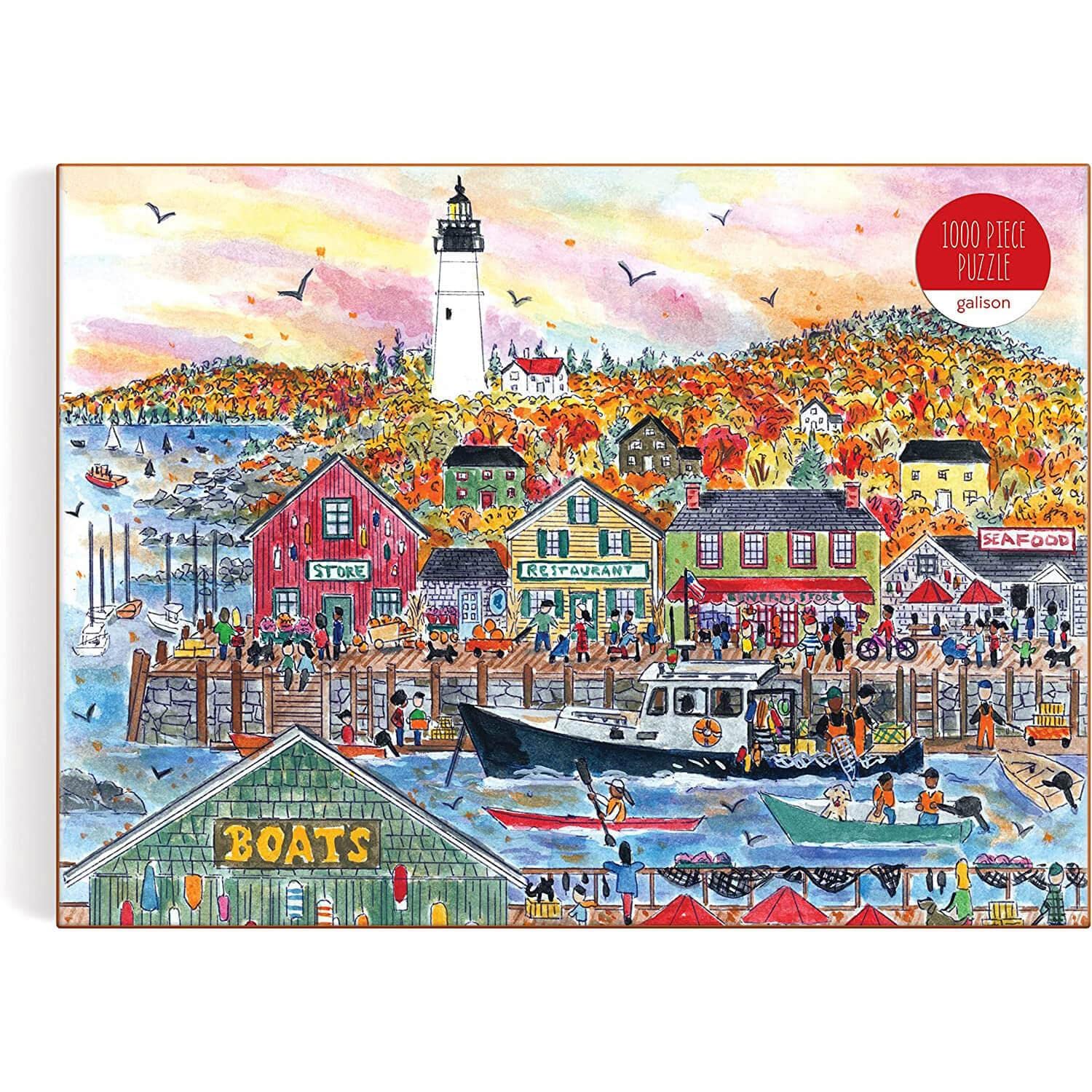 Michael Storrings Autumn By the Sea 1000 Piece Puzzle