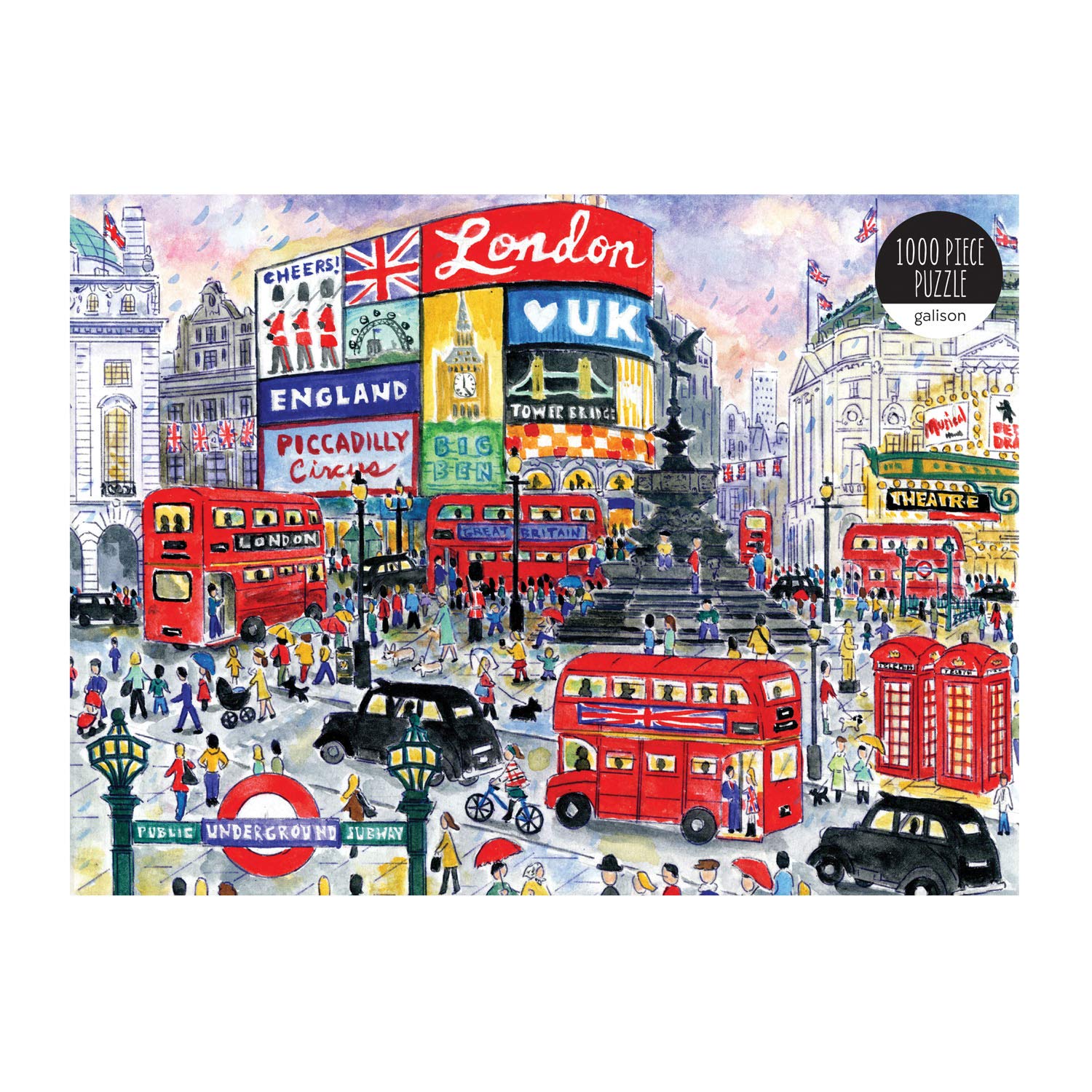 London By Michael Storrings 1000 pc Puzzle (Michael Storrings London)