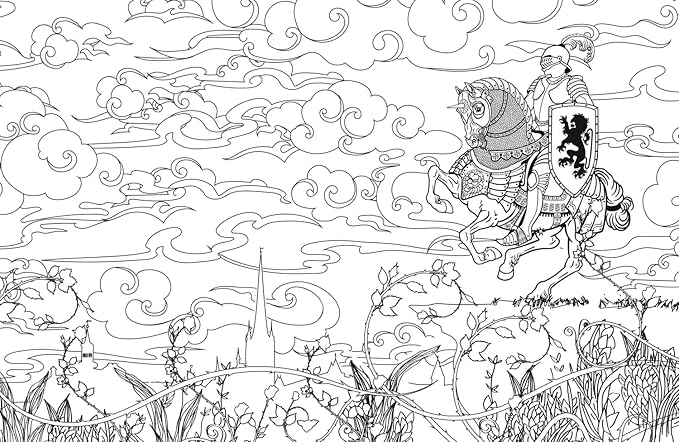 The Romantasy Colouring Book