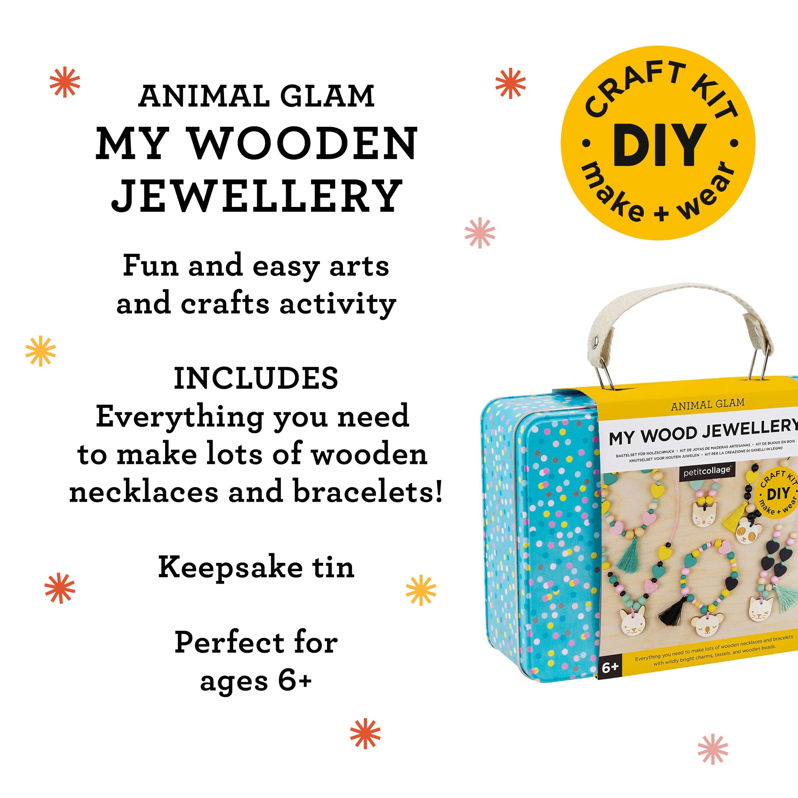 Petit Collage DIY Kit | My Wood Jewellery