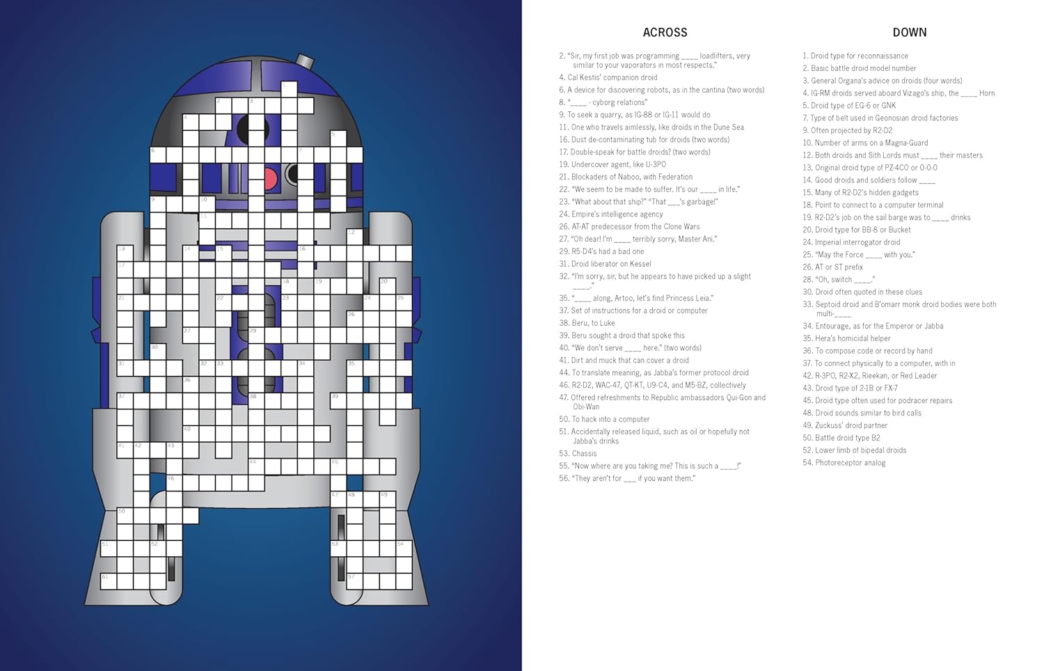 Star Wars Crossword Puzzle