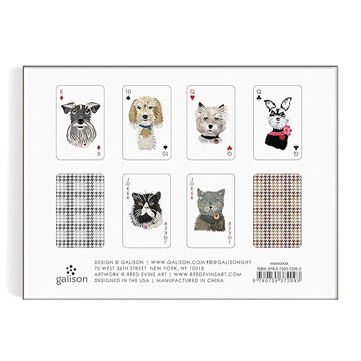 Paper Dogs Playing Card Set