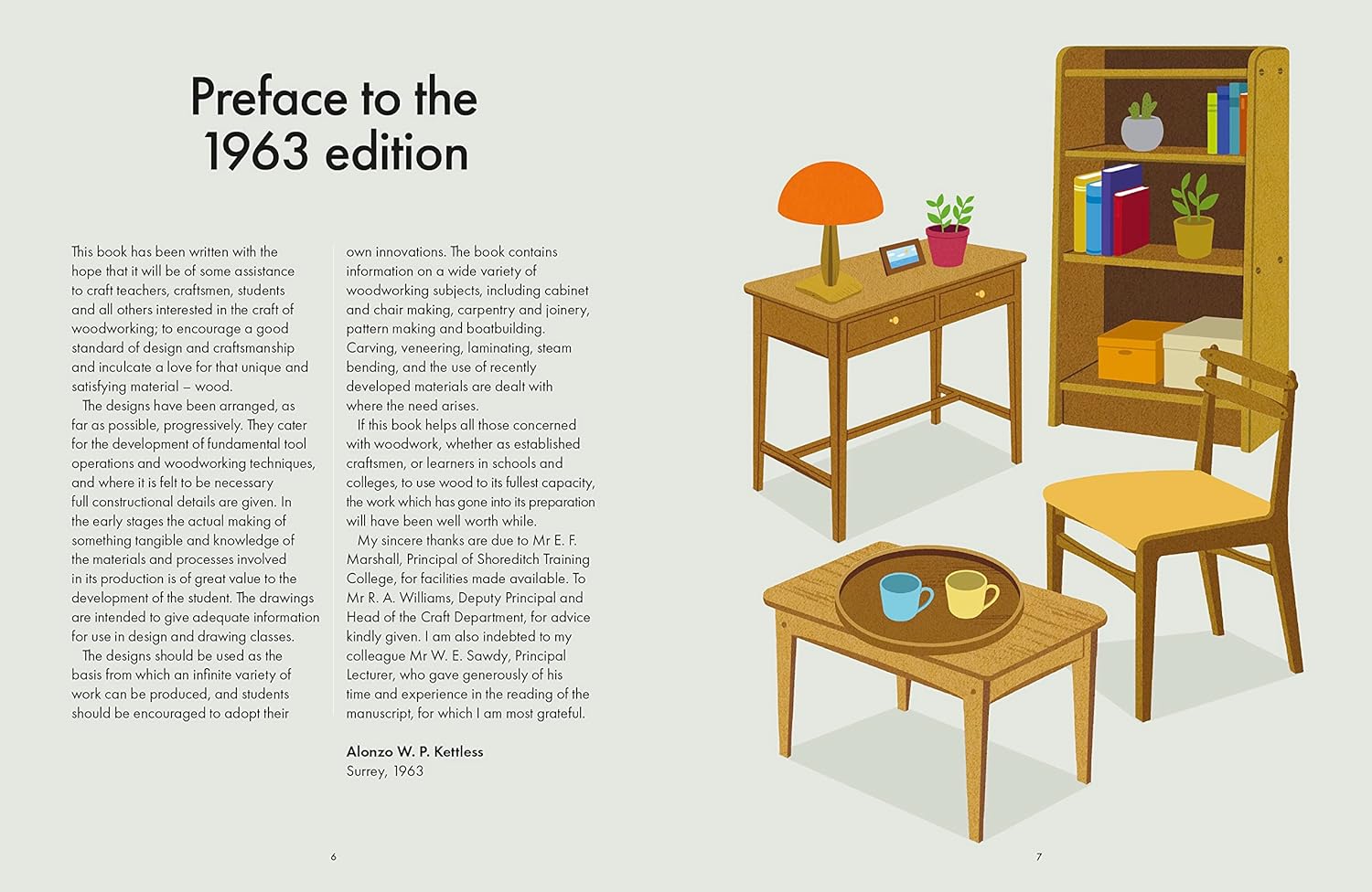 Mid-Century Woodworking Pattern Book: 80 projects to make by hand