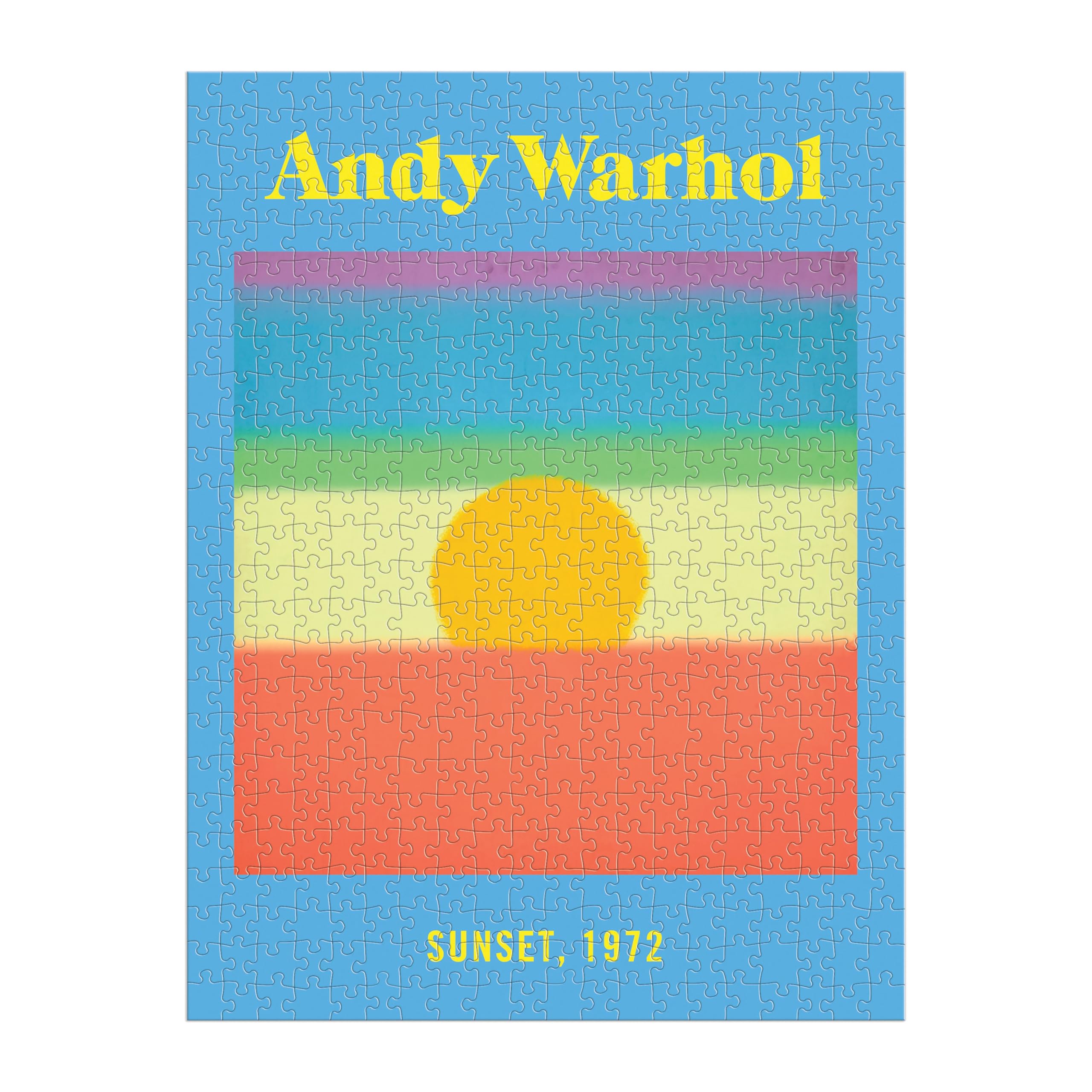 Andy Warhol Sunset 500 Piece Book Puzzle