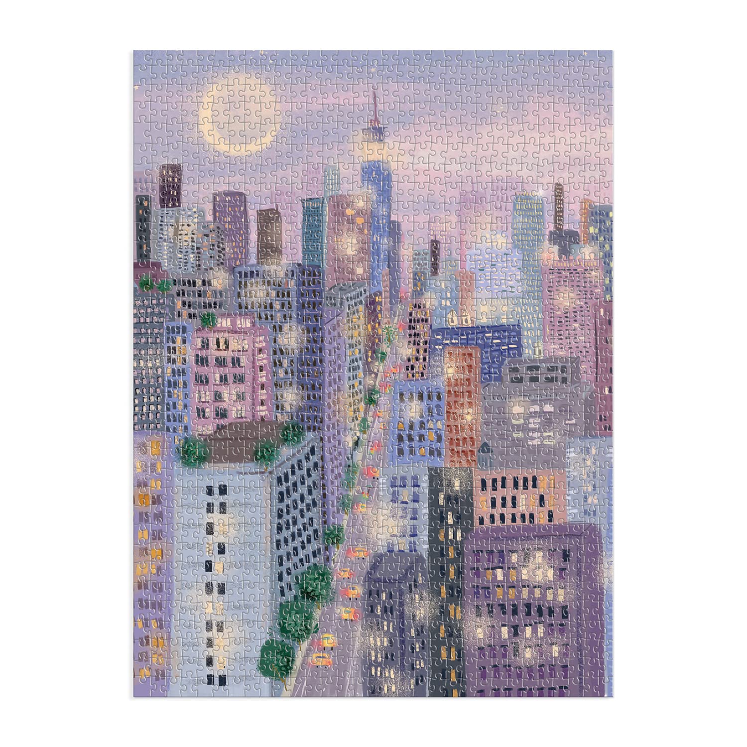 City Lights 1000 Pieces Puzzle