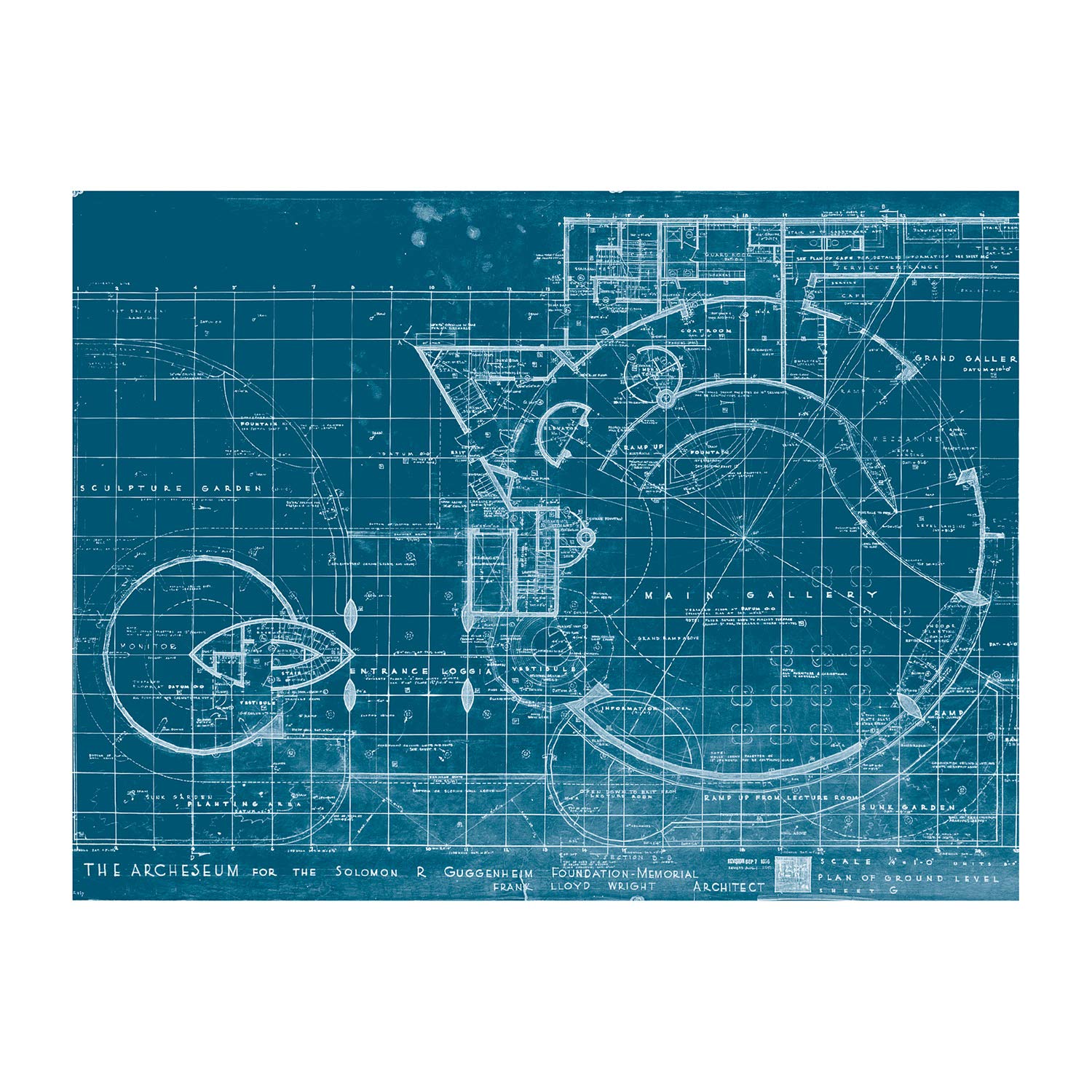 Frank Lloyd Wright Fallingwater 2-sided 500 Piece Puzzle