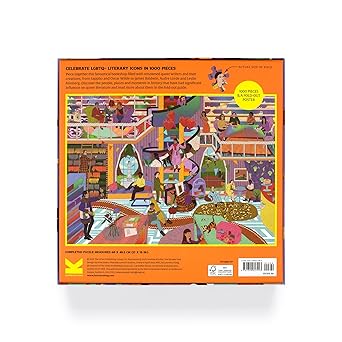 The World of Queer Stories: A 1000-piece jigsaw celebrating LGBTQ+ literary icons Puzzle – 7 Aug. 2025
