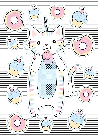 A Little Book of Big Magical Stickers: 20 Huge Vinyl Stickers