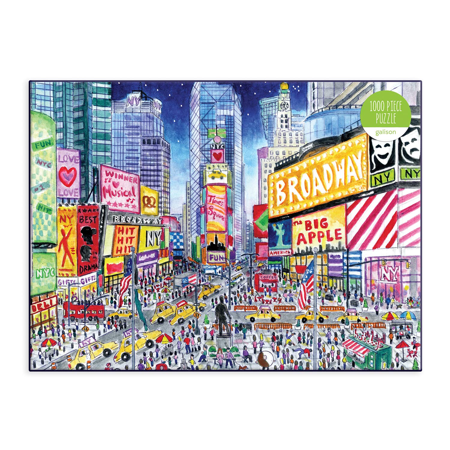 Michael Storrings Times Square Puzzle: 1000 Pieces