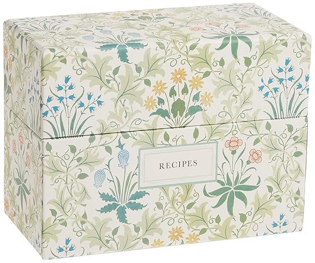 William Morris Recipe Box