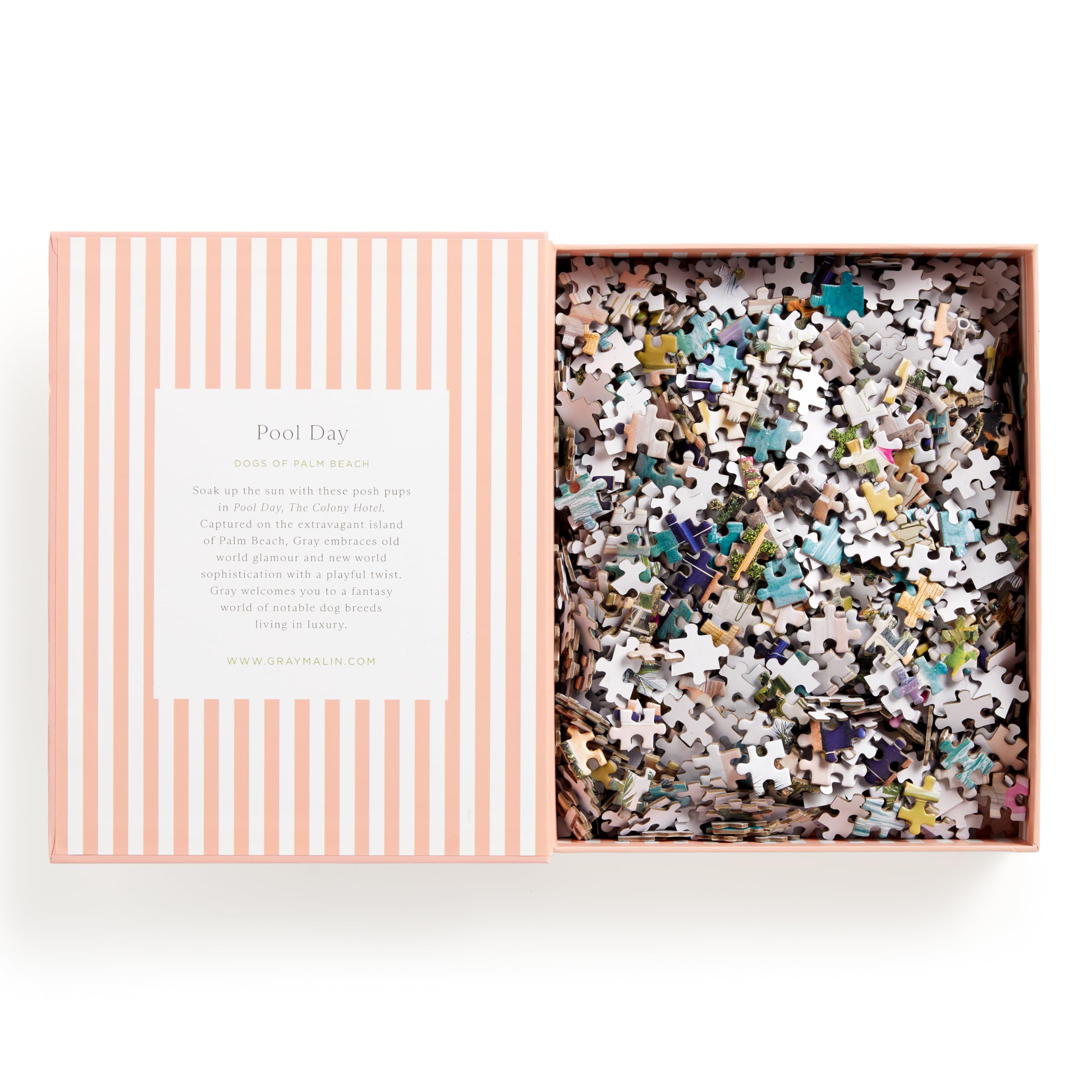 Gray Malin Palm Beach 1000 Piece Book Box Puzzle