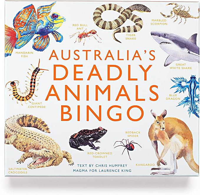 Australia's Deadly Animals Bingo: And Other Dangerous Creatures from Down Under