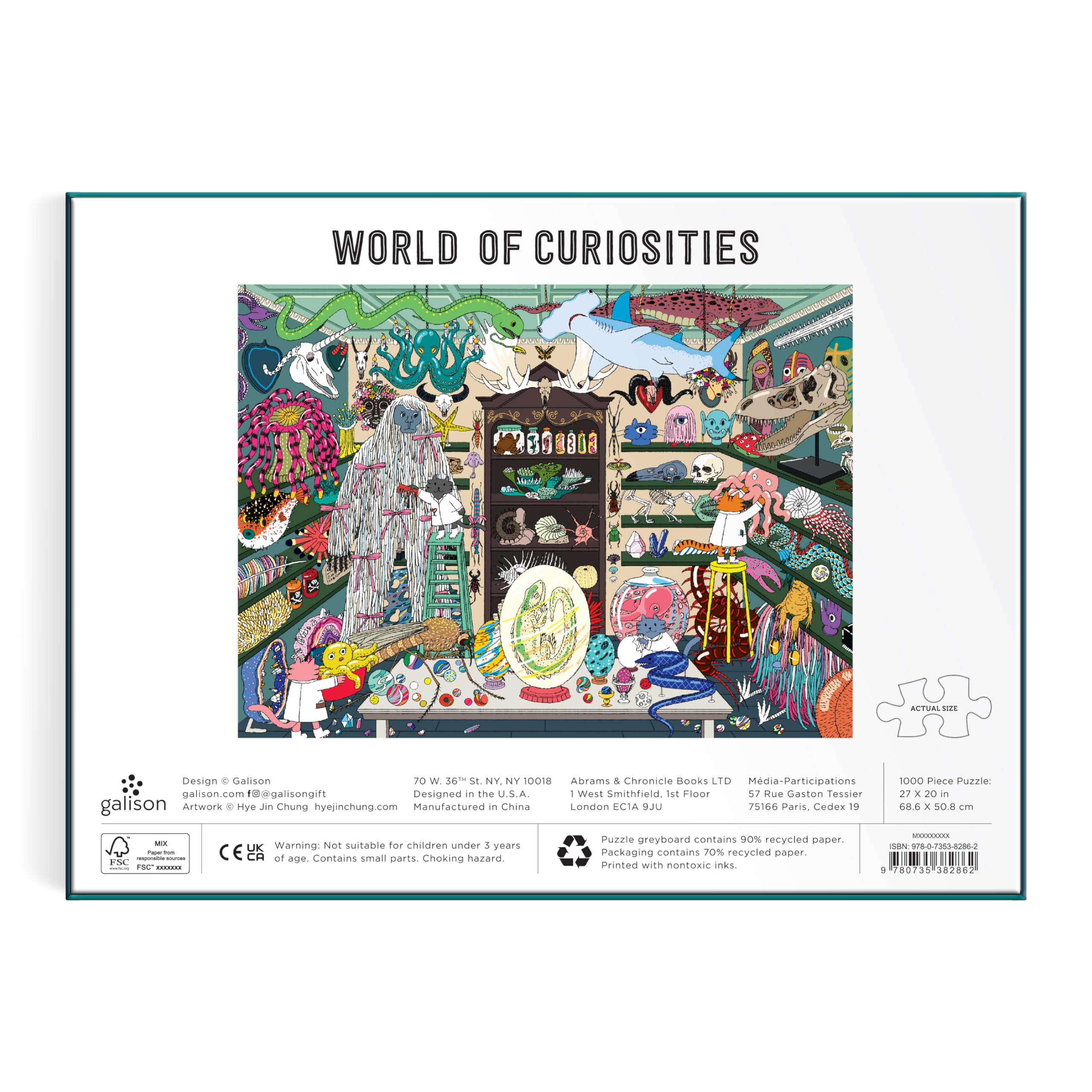 World of Curiosities 1000 Piece Puzzle