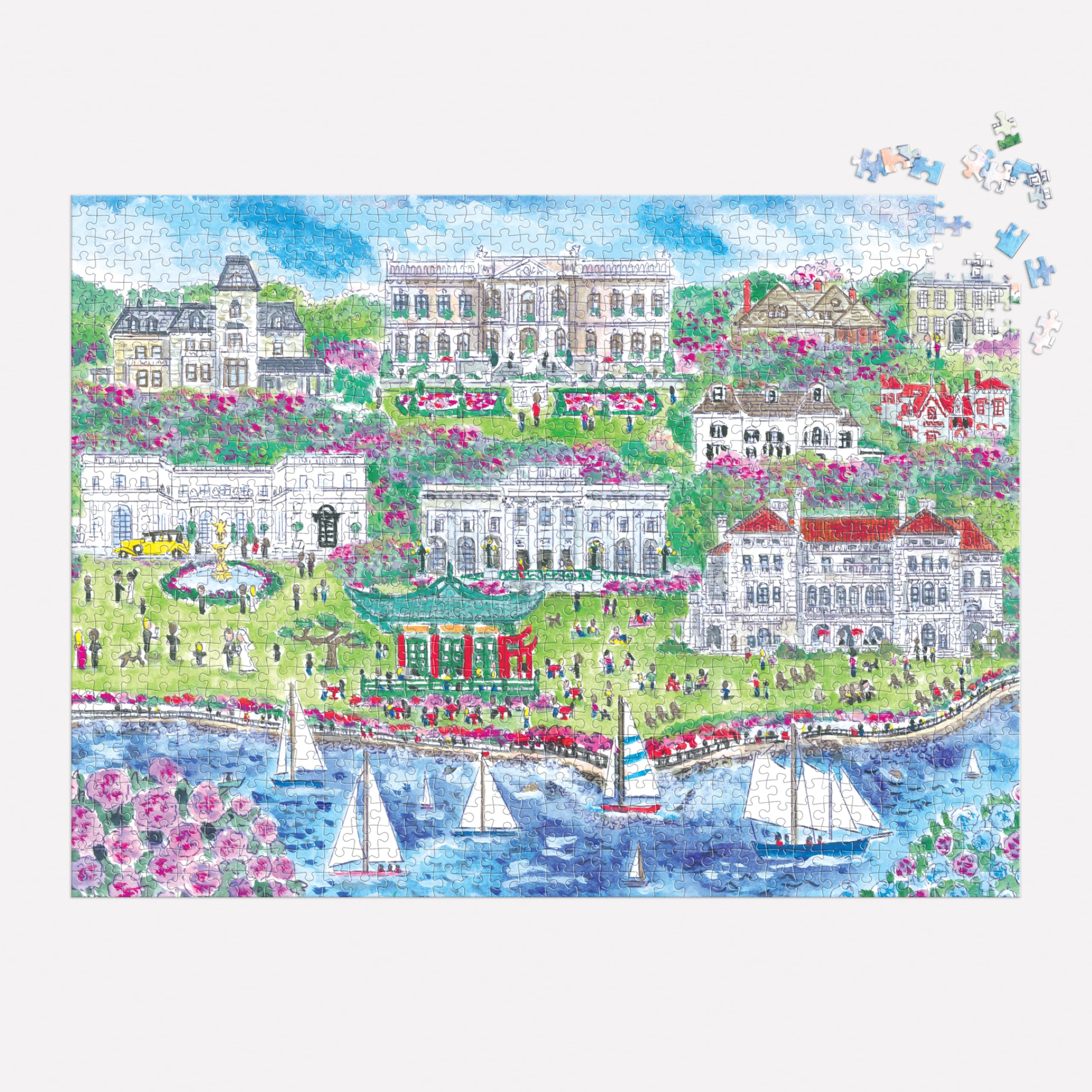 Michael Storrings Newport Mansions 1000pc Puzzle