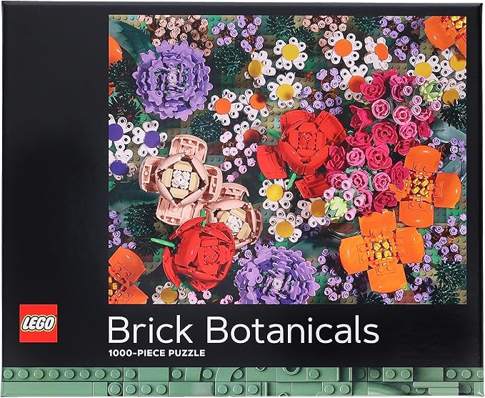 Lego Brick Botanicals: 1,000-Piece Puzzle