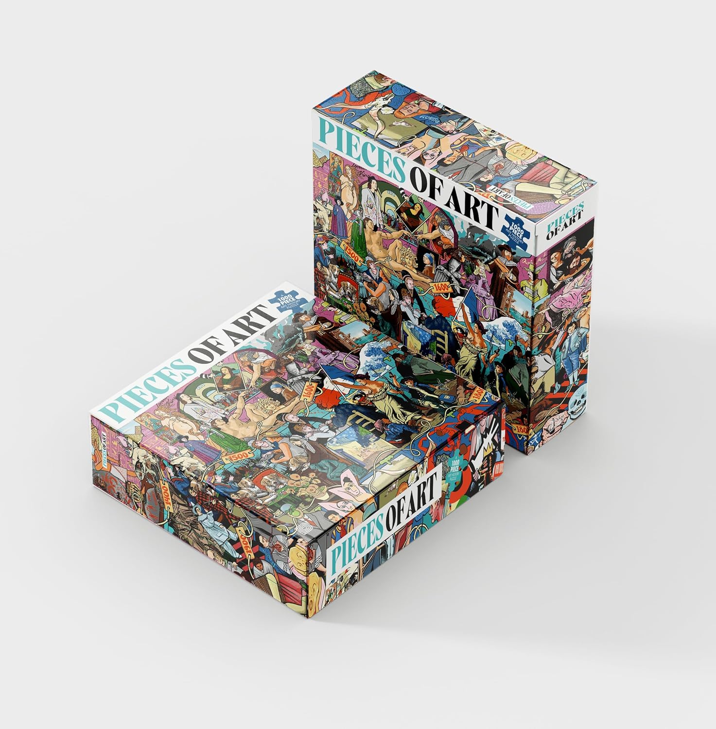 1000-Piece Art History Jigsaw Puzzle: A 1000 Piece Art History Puzzle