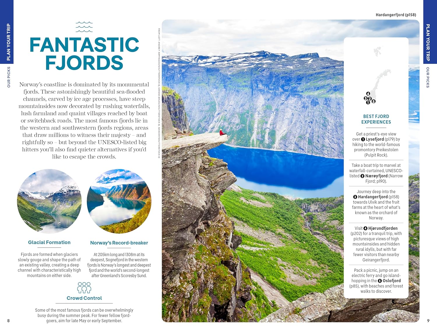 Lonely Planet Norway: Detailed Itineraries