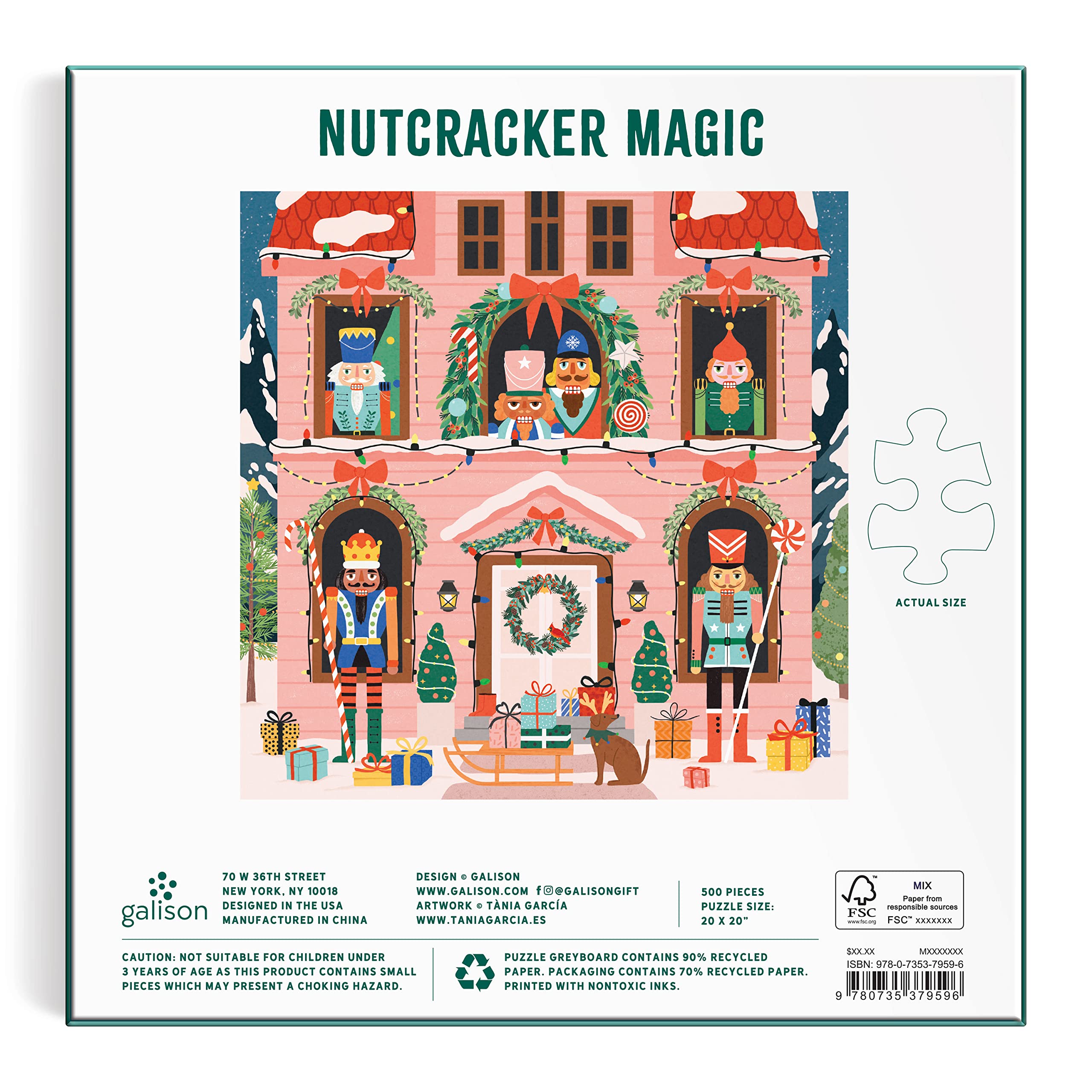 Nutcracker Magic 500 Piece Puzzle