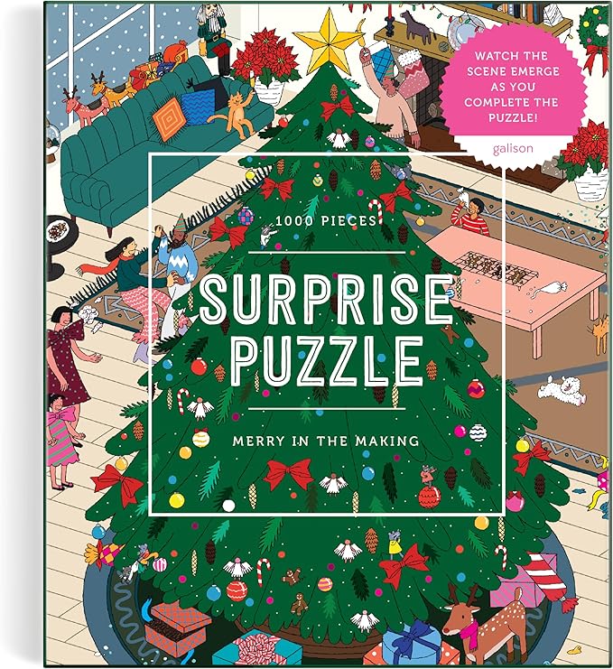 Merry In The Making – 1000 Piece Surprise Jigsaw Puzzle