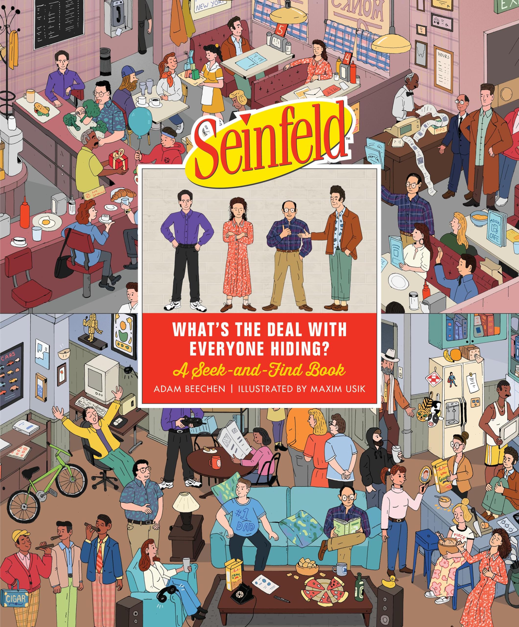 Seinfeld: What's the Deal with Everyone Hiding?: A Seek-and-Find Book