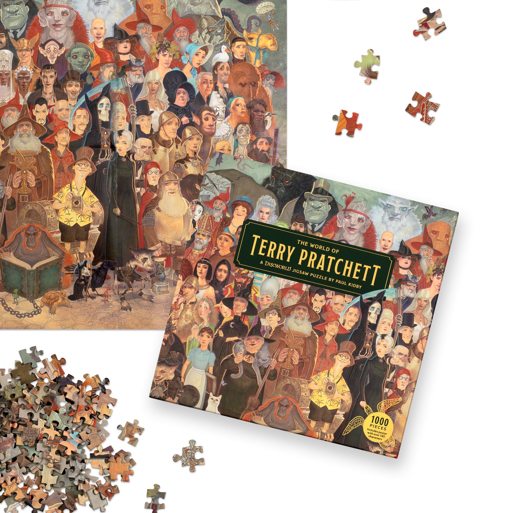 The World of Terry Pratchett 1000 Piece Puzzle