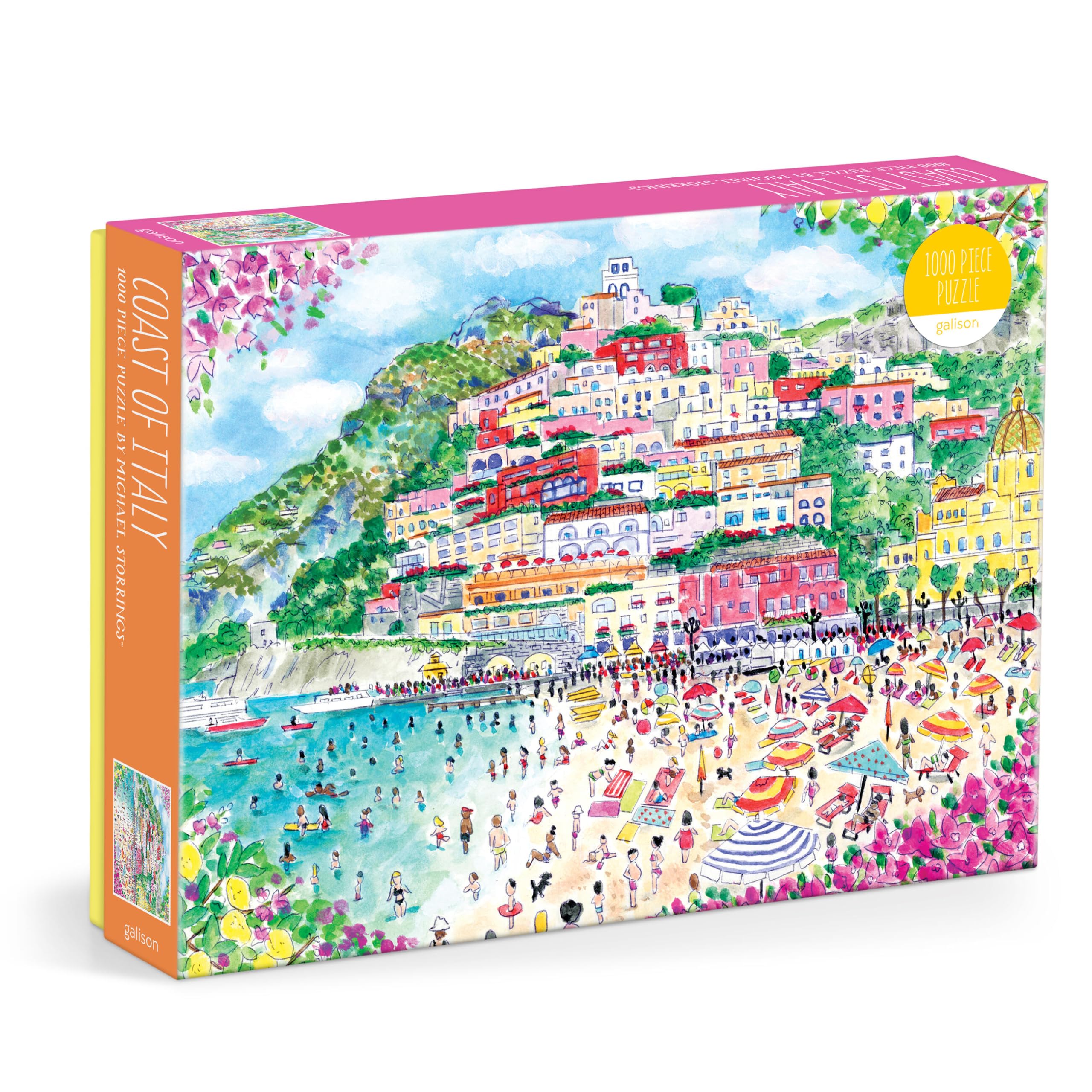 Coast Of Italy – 1000 Piece Michael Storrings Jigsaw Puzzle