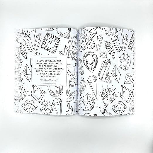 The Crystal Colouring Book