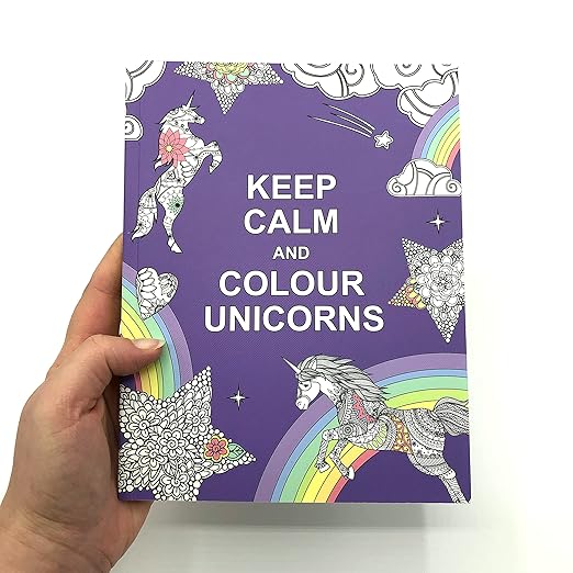 Keep Calm and Colour Unicorns