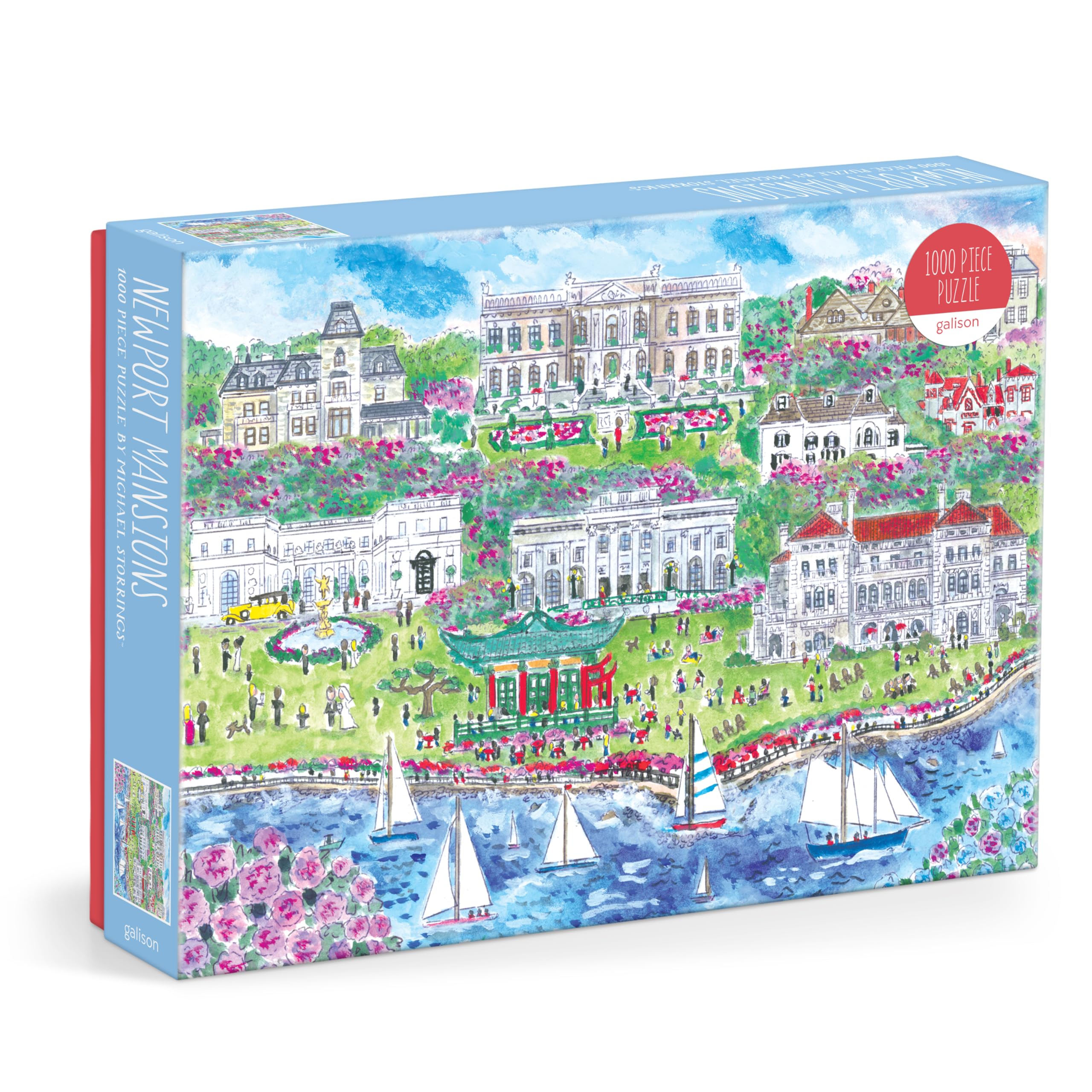 Michael Storrings Newport Mansions 1000pc Puzzle