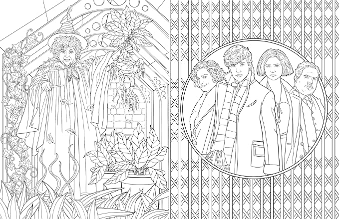 Harry Potter: Hufflepuff House Pride: The Official Colouring Book