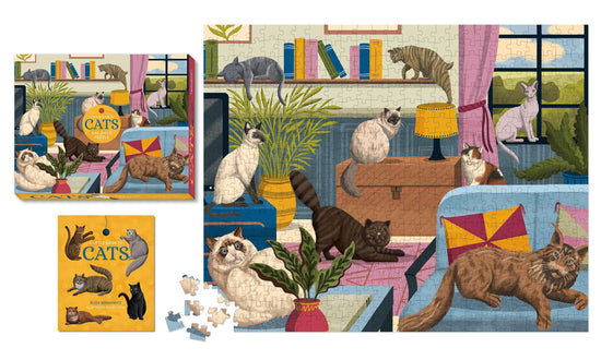 For the Love of Cats 500-Piece Puzzle: 500-pieces (RP Studio)
