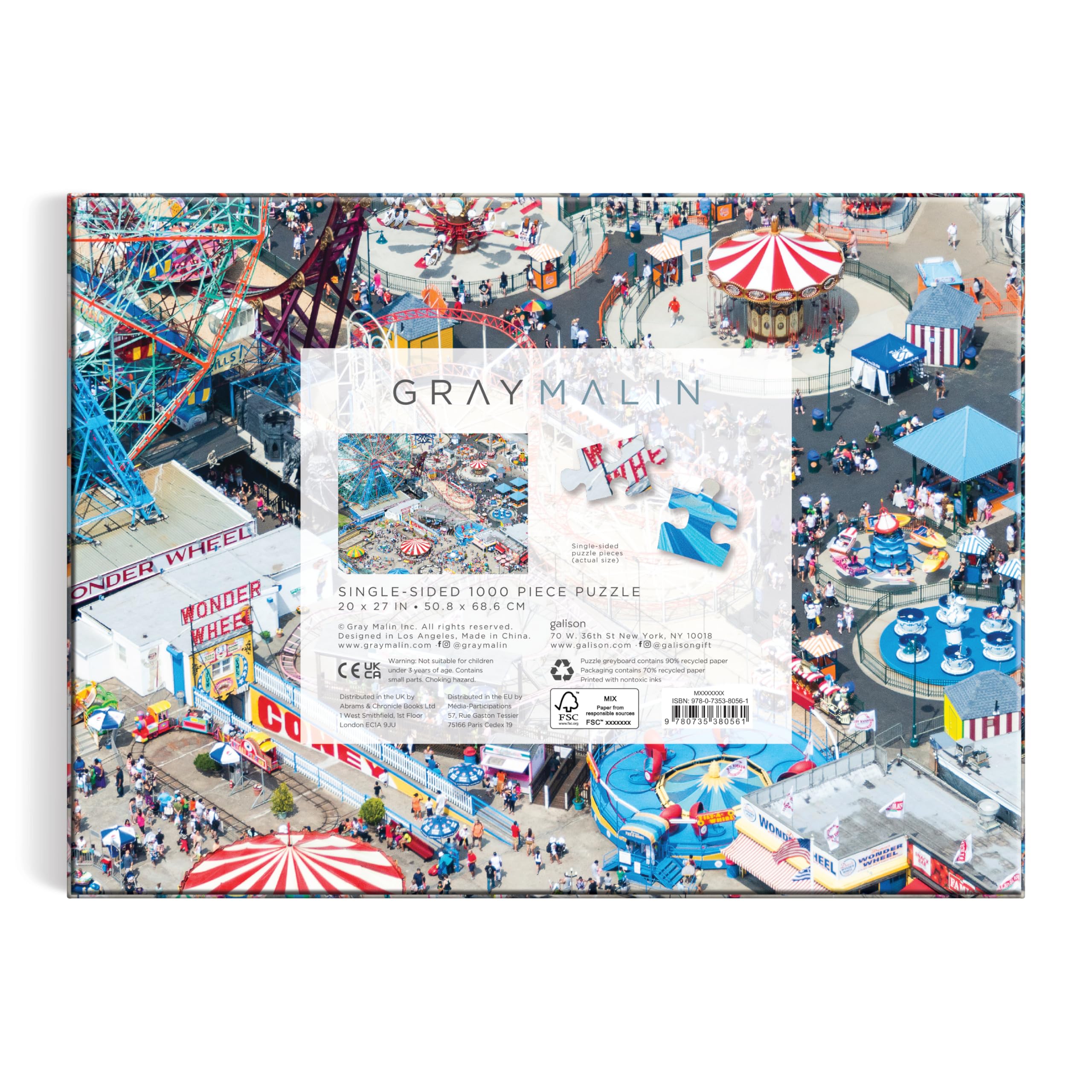 Gray Malin Coney Island – 1000 Piece Puzzle