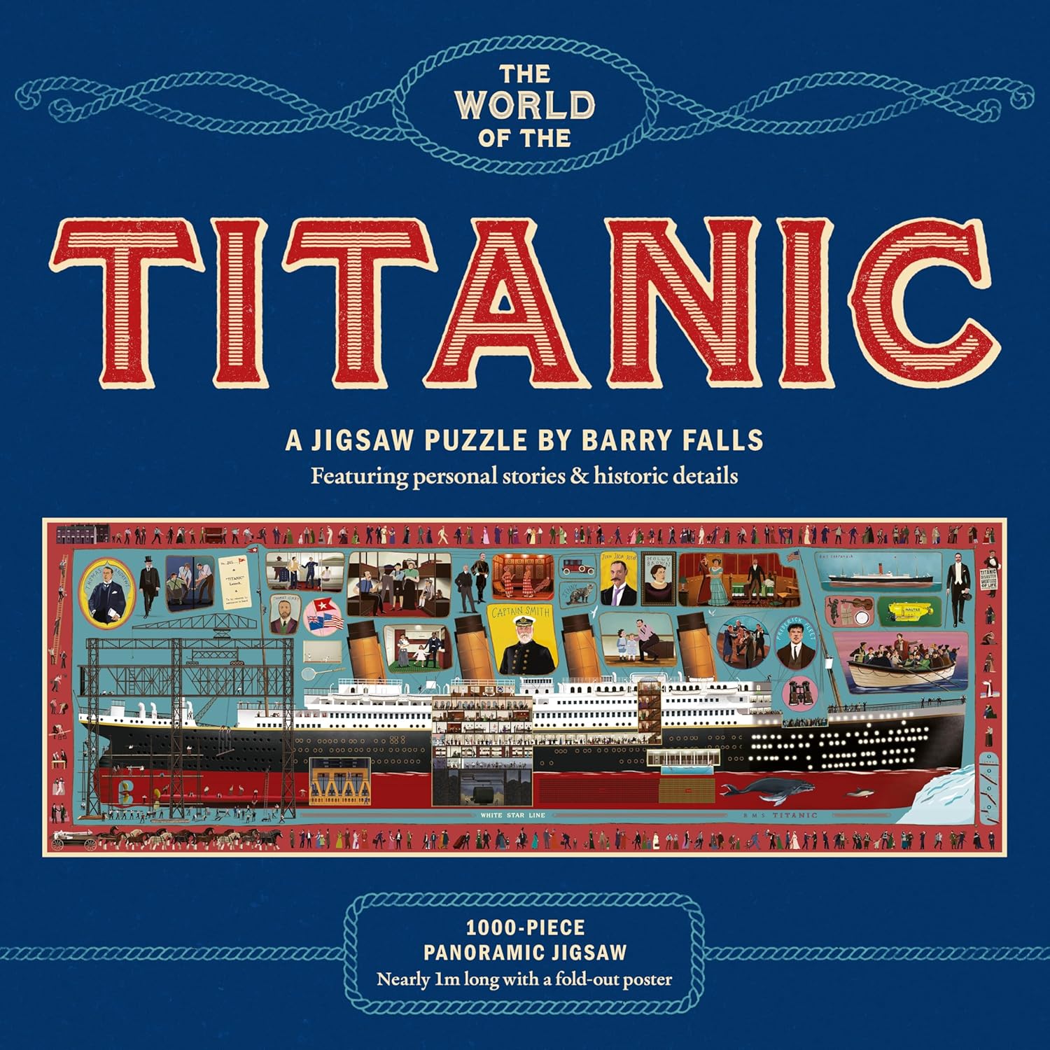 The World of the Titanic a 1000-piece Jigsaw Puzzle